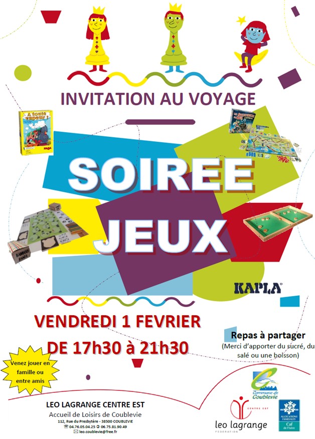 You are currently viewing Soirée jeux du 1er février 2019