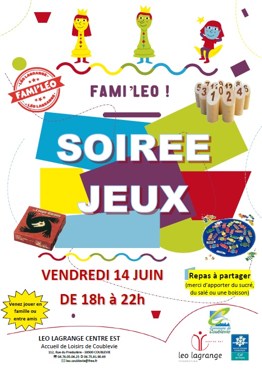 You are currently viewing Soirée jeux du vendredi 14 juin 2019