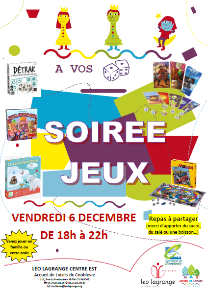 You are currently viewing Soirée jeux du 6 décembre