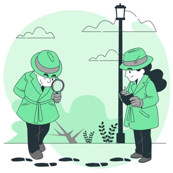illustration-concept-detective-enfants_114360-15515